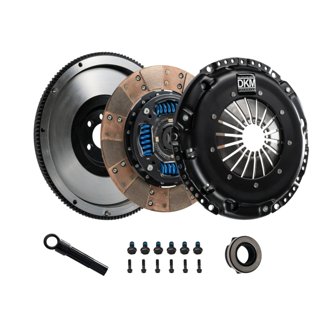 BMW E34/E36/E39/E46/Z3 (6 Cyl) Ceramic Twin Disc MR Clutch w/Flywheel (650 ft/lbs Torque