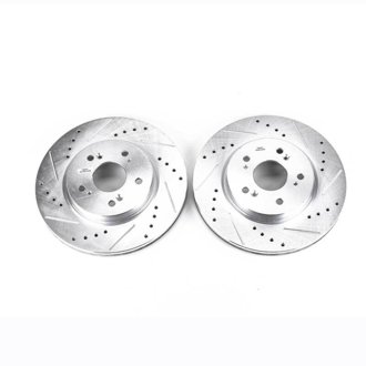 Evolution Performance Drilled And Slotted Rotor Pair