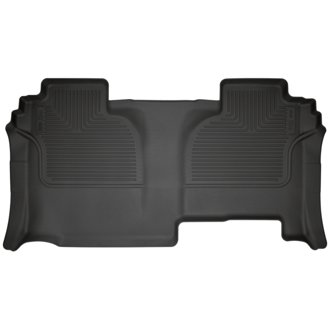 20-24 Chevrolet Silverado 2500/3500HD DC WeatherBeater 2nd Seat Black Floor Liners
