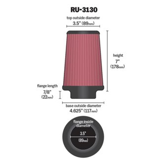 Universal Clamp-On Air Filter