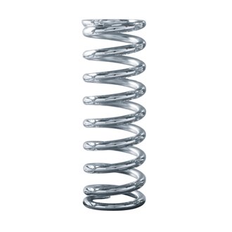 Spring Chrome Silicon 2-1/2 Id 8-200 Lbs Chrome Plated