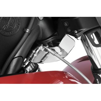 Lower Triple Tree Wind Deflector Chrome