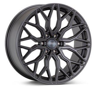 HF6-3 22x9.5 / 6x135 / ET20 / Deep Face / 87.1 - Matte Gunmetal Wheel