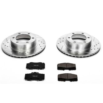 Z23 Daily Driver Carbon-Fiber Ceramic Brake Pad and Drilled & Slotted Rotor Kit