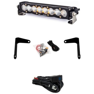 Can-Am X3 Shock Mount Kit w/10in S8 Light Bar - Amber