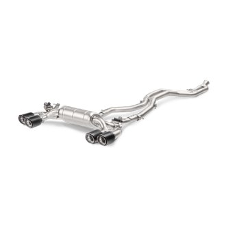 16-17 BMW M2 F87 (Excl M2 Competition) Evolution Line Cat Back (Titanium) w/Carbon Tips