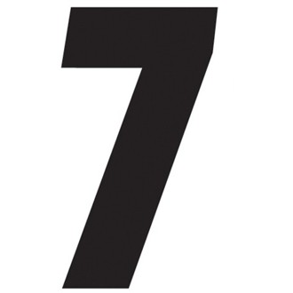 FX 2015 NUMBERS FACTORY 7" BLACK 7