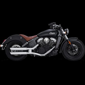15-20 Indian Scout/Bobber Twin Slash 3in PCX Slip-On Exhaust