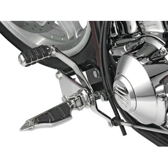 Round Shift Peg Cover Honda Chrome
