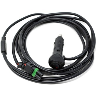 10 ft. Wire Harness w/12v Cigarette Plug-1-light max 85 watts