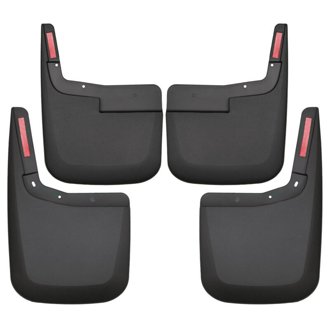 2015-2017 Ford F-150 w/o Fender Flares Front and Rear Mud Guards - Black