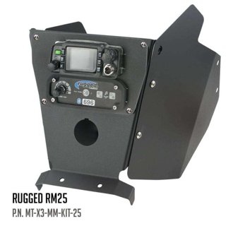 Can-Am X3 Mounting Kit with Multi Mount and Side Panels Kenwood TK7360