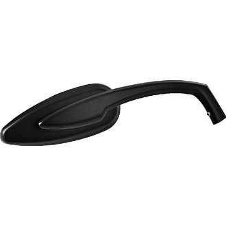 Teardrop Mirrors Satin Black