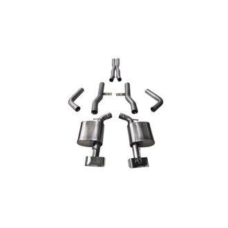 Corsa 2015-2023 Dodge Challenger SRT / Scat Pack / R/T 6.4L Polished Xtreme Cat-Back Exhaust