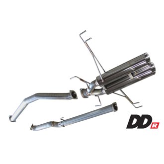 2017+ Honda Civic Sport 5DR/Type-R DD-R Non-Resonated Exhaust