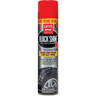 Griots Garage Black Shine Tire and Trim Coating XL - 21.5oz (Aerosol)