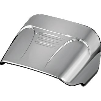 Taillight Visor Without Slots Chrome