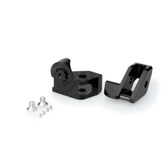 Adaptor Adjustable Rider Footpeg Black