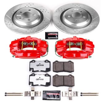 Z26 Street Performance Ceramic Brake Pad, Drilled Slotted Rotor, and Caliper Kit