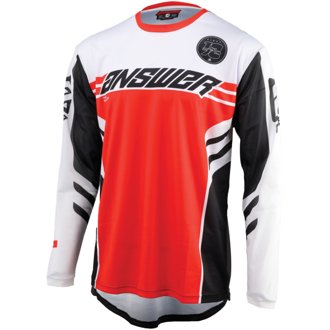 25 Arkon Nitrus Jersey Red/Black/White Youth - Medium