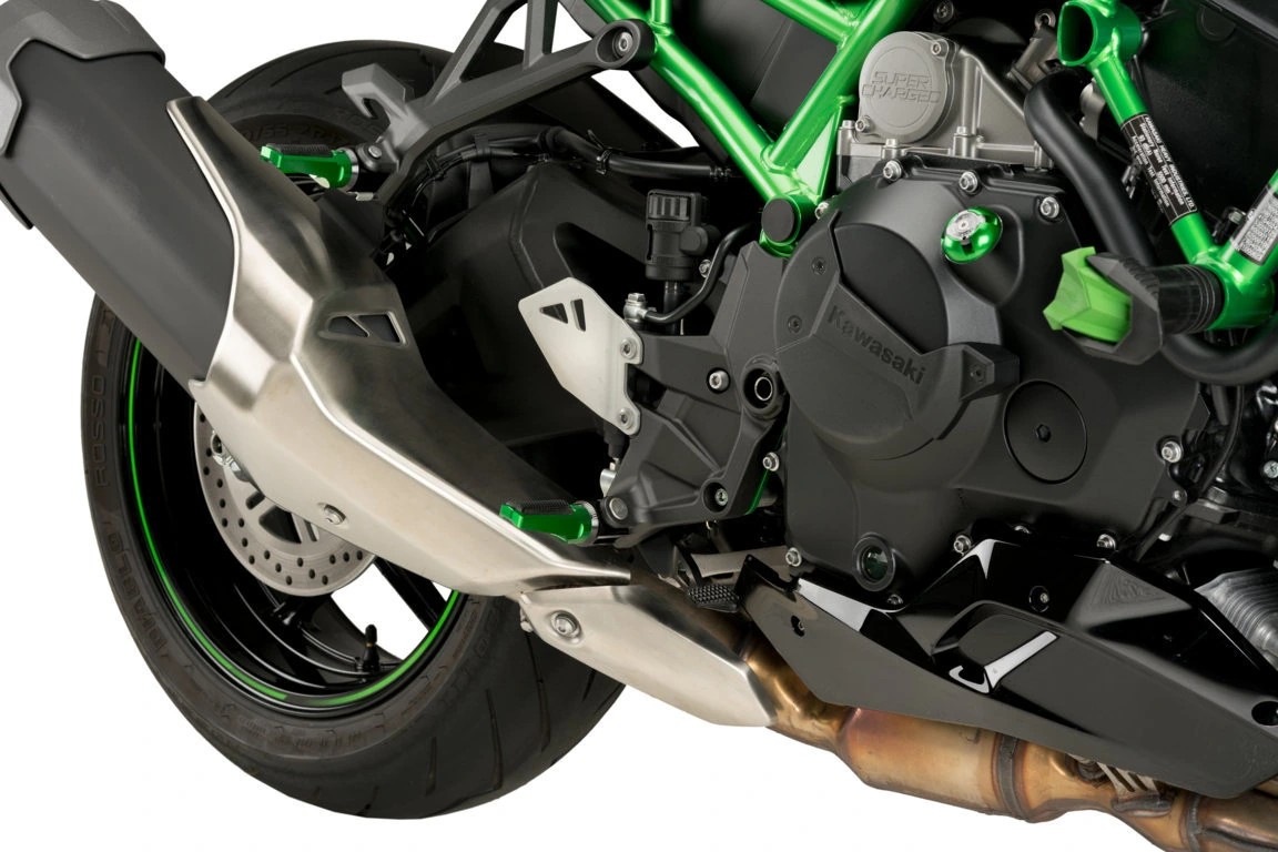 Sport Footpegs Green