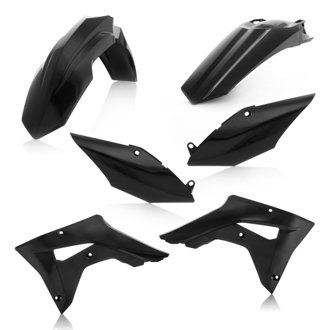 17-21 Honda CRF250RX/ CRF450RX Plastic Kit - Black