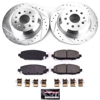 Z23 Daily Driver Carbon-Fiber Ceramic Brake Pad and Drilled & Slotted Rotor Kit
