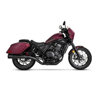 HONDA 17-20 Rebel S/O Black Slip-On Exhaust