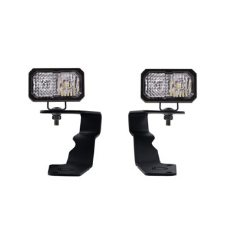 Allows you to mount two C2 2.0 LED Pods above the hood.