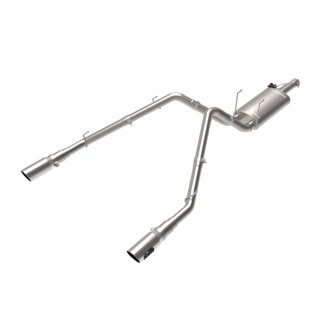 Gemini XV 3 IN 304 Stainless Steel Cat-Back Exhaust System w/ Cut-Out Polished