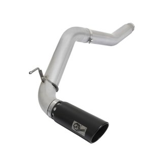 ATLAS 5 IN Aluminized Steel DPF-Back Exhaust System w/Black Tip