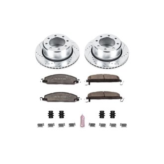Z36 Truck and SUV Carbon-Fiber Ceramic Brake Pad and Drilled & Slotted Rotor Kit