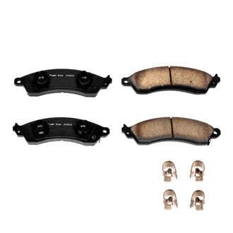 Z17 Low-Dust Ceramic Brake Pads with Hardware