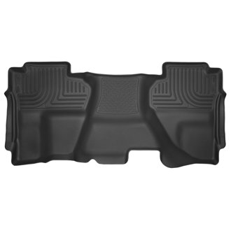 14-15 Chevy Silverado Double Cab X-Act Contour Black 2nd Row Floor Liners
