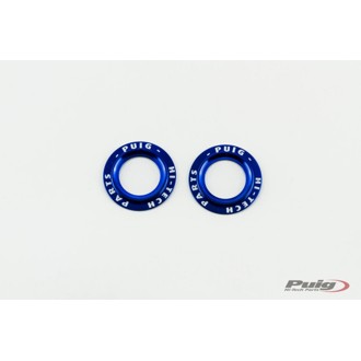 Spare - Anodized Aluminium Ring Set For Swing Arm Protection Blue