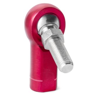 A Series Endura Rod End - Female/Left Hand - .3125in Bore x 5/16-24 w/Stud - Red Aluminum