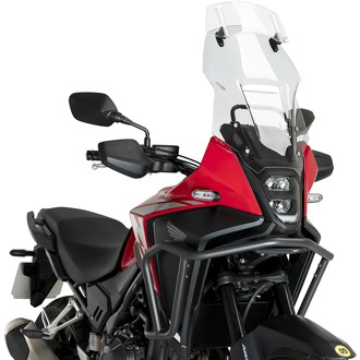 Touring Windshield With Visor Clear