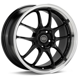 PF01SS 17x8 5x114.3 50mm Offset 75mm Bore Diameter White w/ Machined Lip