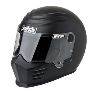 Outlaw Bandit Helmet - Flat Black - Extra Small