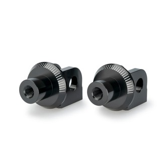 Adaptor Rider Footpeg Black