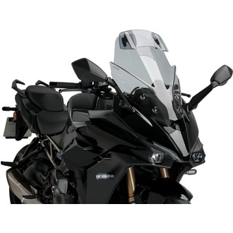 Touring Windshield With Visor Smoke