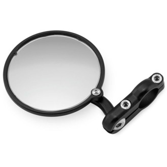 Hindsight 3 in. Round Bar-End Mirror Right - Black