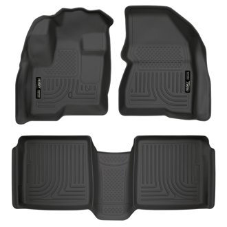 09-12 Ford Flex/10-12 Lincoln MKT WeatherBeater Combo Black Floor Liners