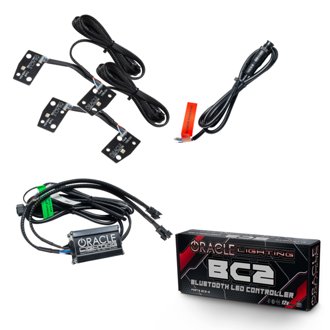 2021-2023 Ford Bronco ColorSHIFT(r) RGB+W Headlight Halo Upgrade Kit