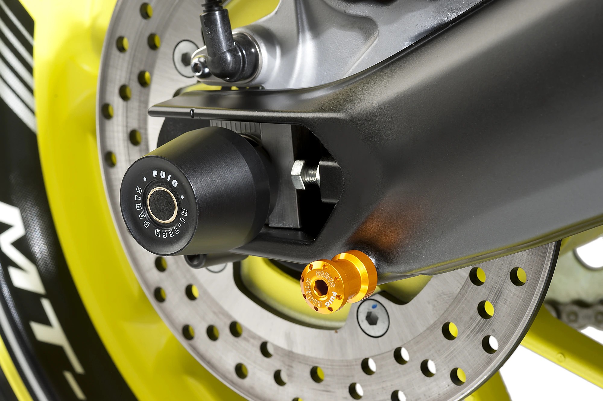 Swing Arm Protector Black