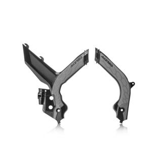 19-22 KTM SX125-250/SX-F/XC-F250-450/XC250/300/XC250-300tpi Frame Guard X Grip - Blk/Gry