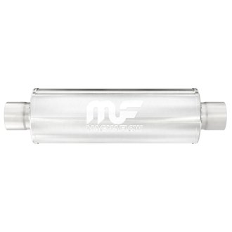 2.25 in/2.25 in Center/Center; 4 in x 14 in x 4 in Body Muffler