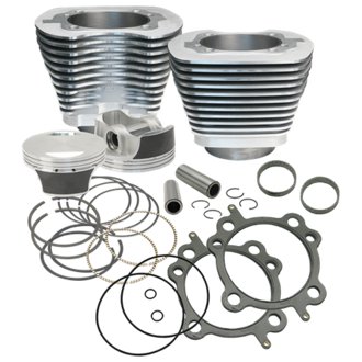 07-17 BT 106in Big Bore Cylinder Kit - Silver