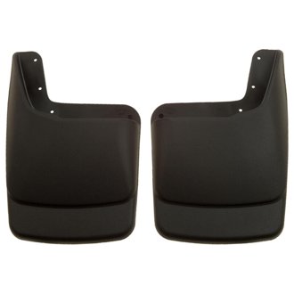 99-09 Ford SuperDuty Regular/Super/Crew Cab Custom-Molded Rear Mud Guards (w/Flares