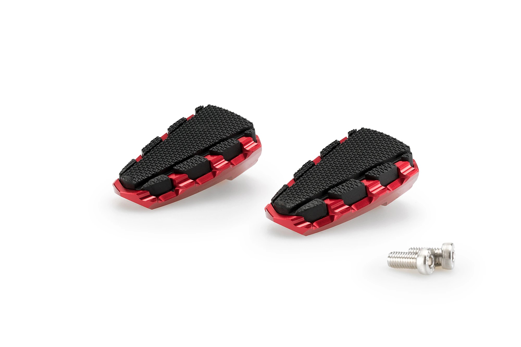 Trail 2.0. Footpegs Red
